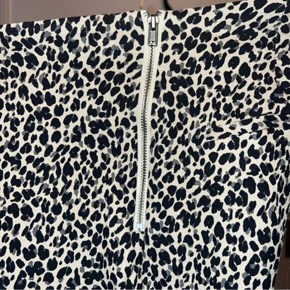 A New Day Animal Print Size Zip Ankle Pants, Size 4 - Picture 6 of 7